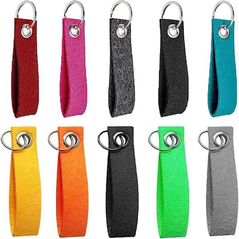 Custom Logo Felt Cloth Advertising Keychain | Premium Corporate Gifts and Promotional Gifts