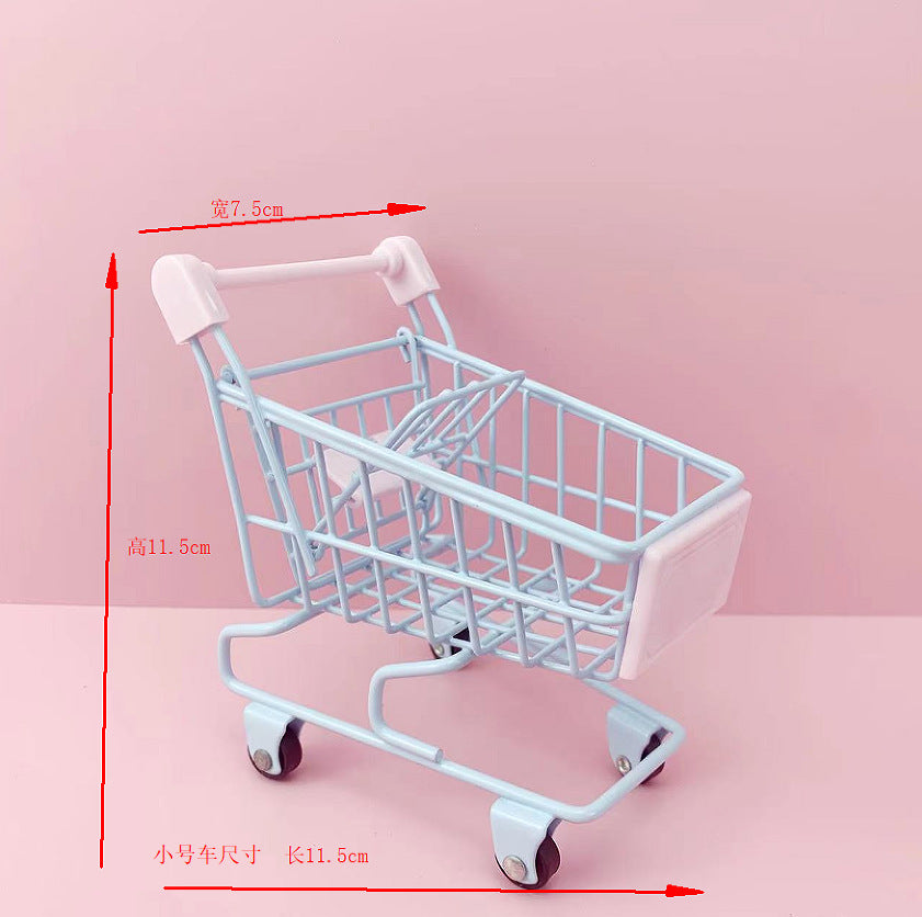 Custom Logo Mini Shopping Cart Cart Storage Accessories | Premium Corporate Gifts and Promotional Gifts