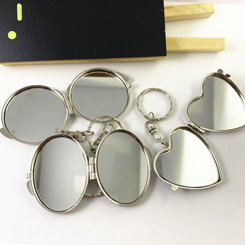 Custom Logo Metal Mirror Keychain | Premium Corporate Gifts and Promotional Gifts