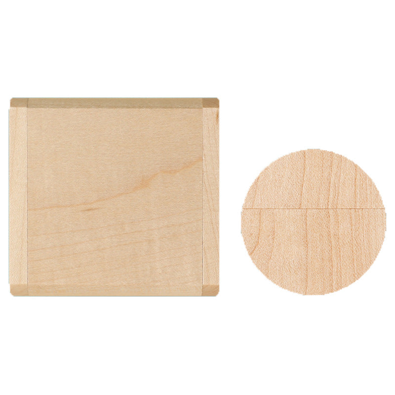 Custom Logo Round Magnetic Wooden Flash Drive | Premium Corporate Gifts and Promotional Gifts