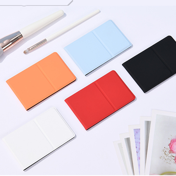 Custom Logo PU leather thin folding mirror | Premium Corporate Gifts and Custom Gifts