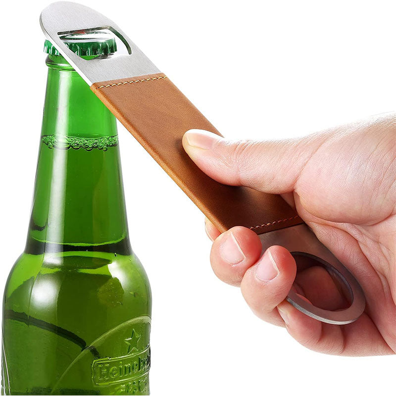 Custom Logo Leather Beer Bottle Opener | Premium Corporate Gifts and Promotional Gifts