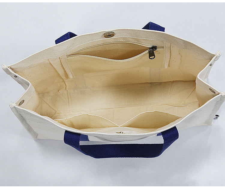 Custom Logo Large Capacity Shoulder Carry Canvas Bag | Premium Corporate Gifts and Promotional Gifts