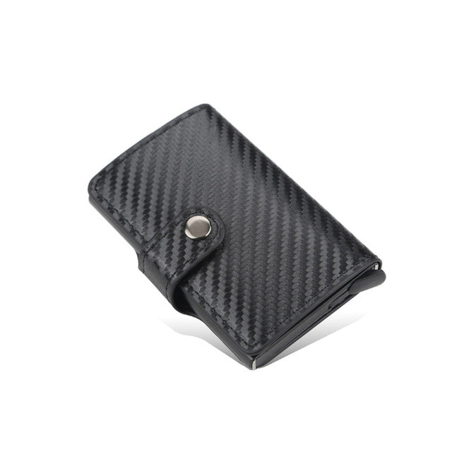 Custom Logo Plaid Anti-Magnetic Card Case | Premium Corporate Gifts and Promotional Gifts