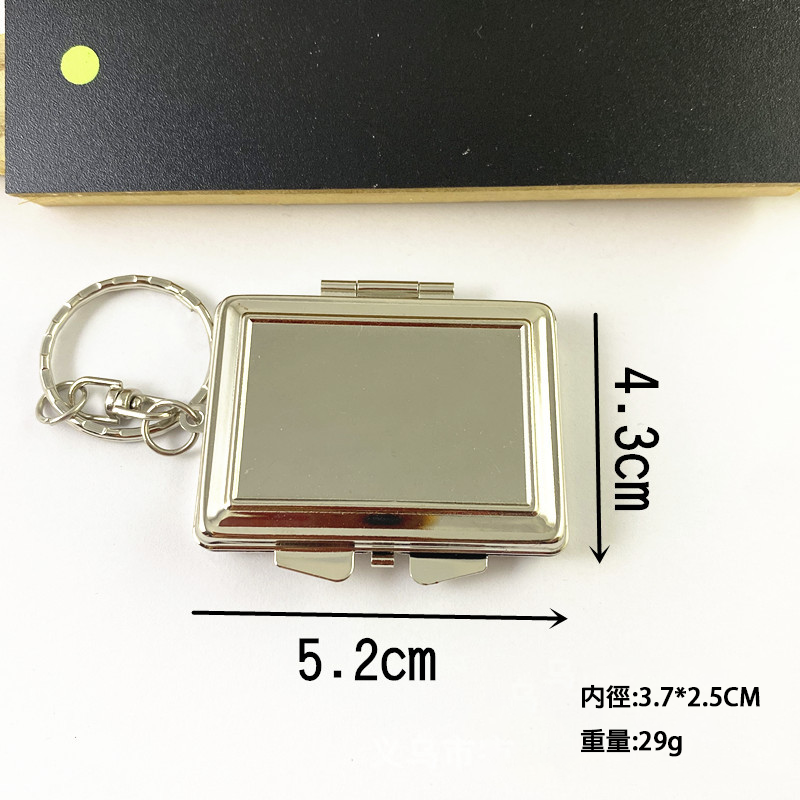 Custom Logo Metal Mirror Keychain | Premium Corporate Gifts and Promotional Gifts