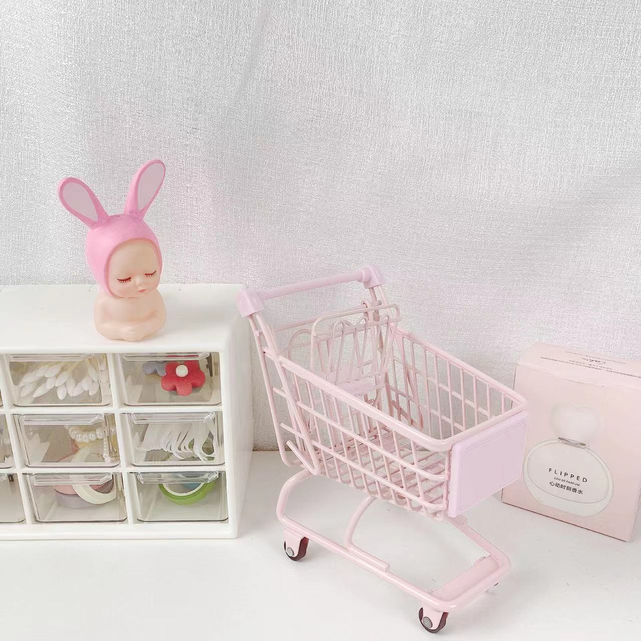 Custom Logo Mini Shopping Cart Cart Storage Accessories | Premium Corporate Gifts and Custom Gifts