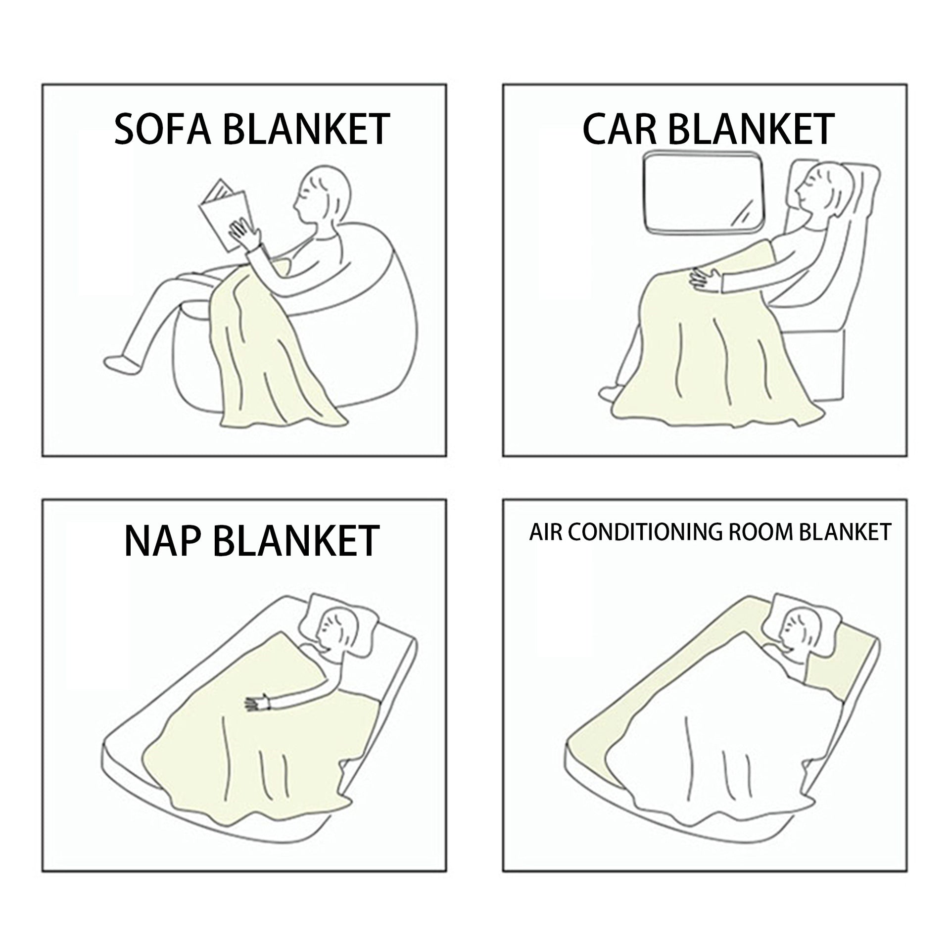 Custom Logo Flannel Blanket | Premium Corporate Gifts and Custom Gifts