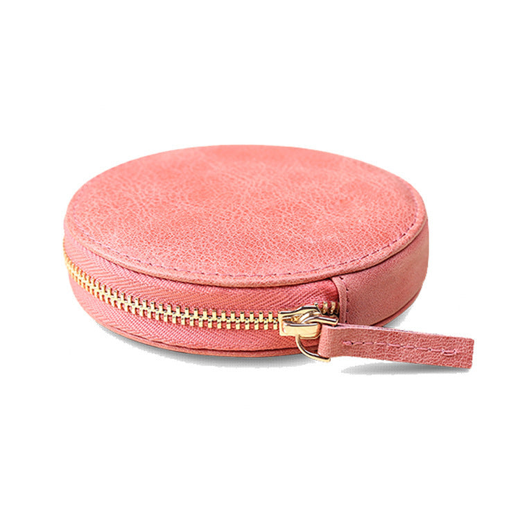 Custom Logo PU Leather Round Coin Purse | Premium Corporate Gifts and Promotional Gifts
