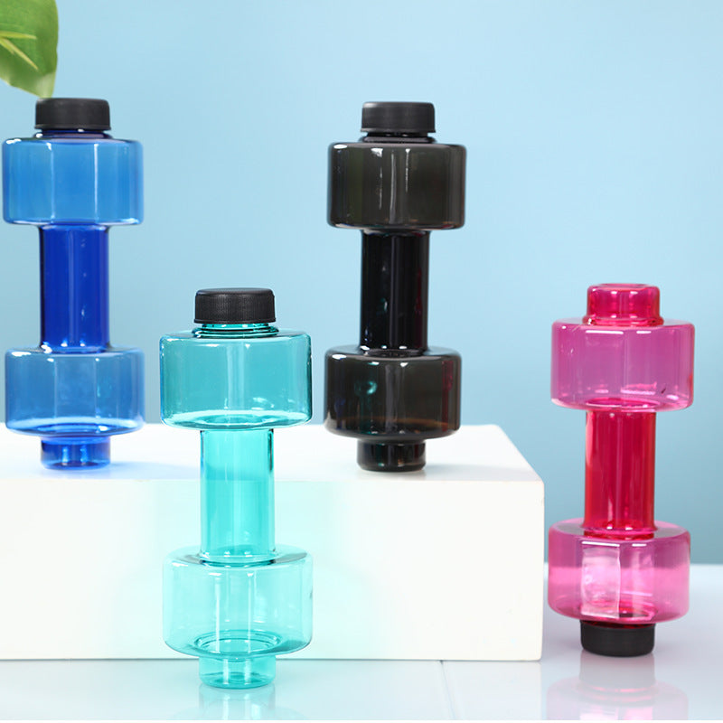 Custom Logo Creative dumbbell-shaped water bottle | Premium Corporate Gifts and Promotional Gifts