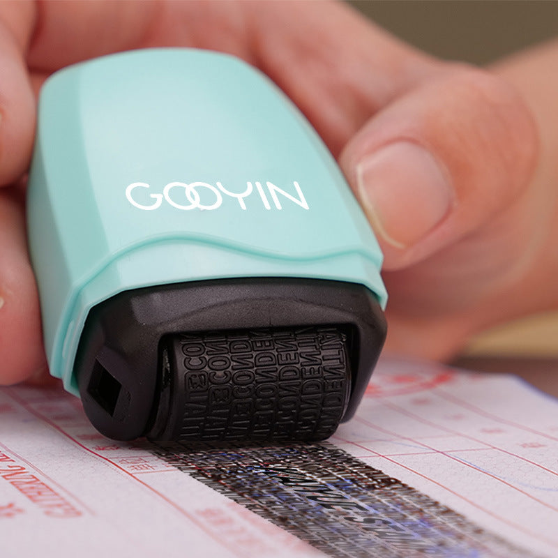 Custom Logo Roller Garbled Confidential Seal | Premium Corporate Gifts and Promotional Gifts