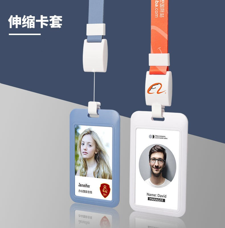 Custom Logo Telescopic ID Holder Identification Tag | Premium Corporate Gifts and Promotional Gifts
