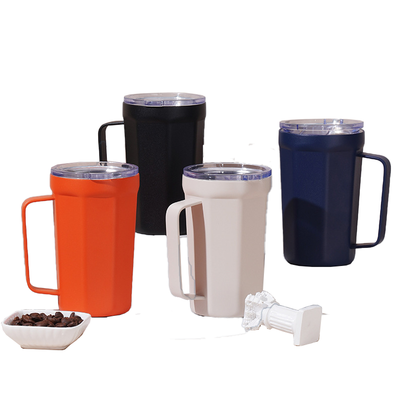 Custom Logo Portable Handle Stainless Steel Cup | Premium Corporate Gifts and Promotional Gifts