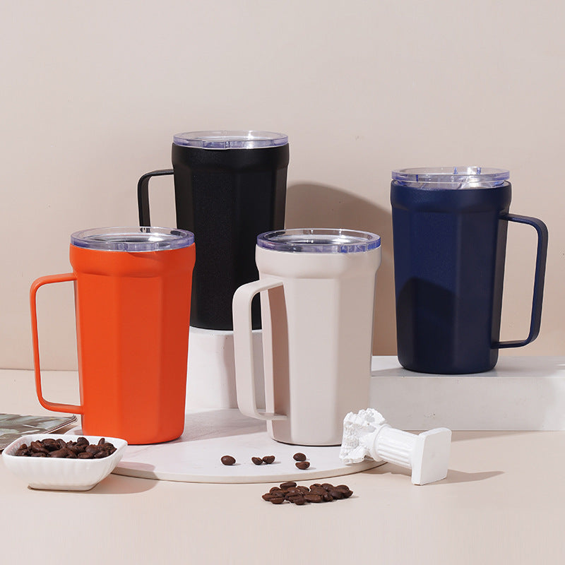 Custom Logo Portable Handle Stainless Steel Cup | Premium Corporate Gifts and Promotional Gifts