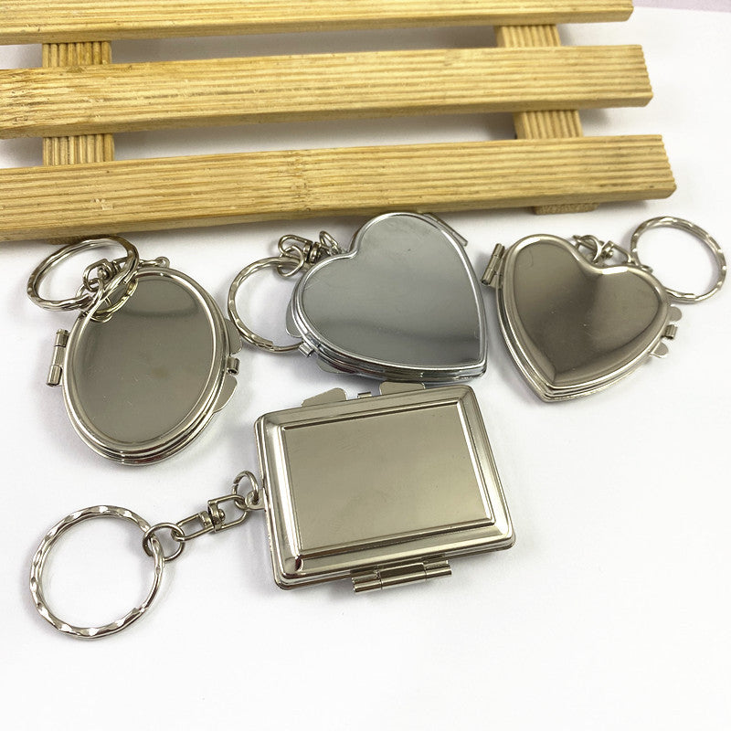 Custom Logo Metal Mirror Keychain | Premium Corporate Gifts and Promotional Gifts