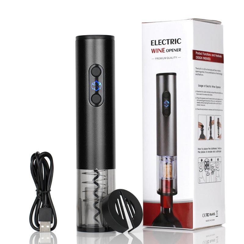 Custom Logo Electric Red Wine Bottle Opener | Premium Corporate Gifts and Promotional Gifts