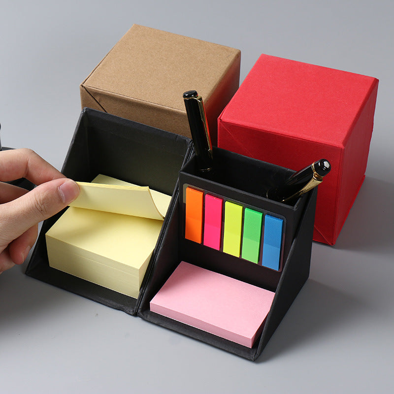 Custom Logo Office Post-it Note Pen Holder | Premium Corporate Gifts and Custom Gifts