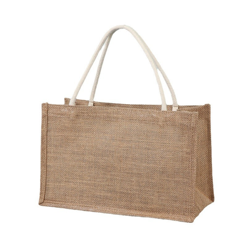 Custom Logo Vintage linen tote bag | Premium Corporate Gifts and Promotional Gifts