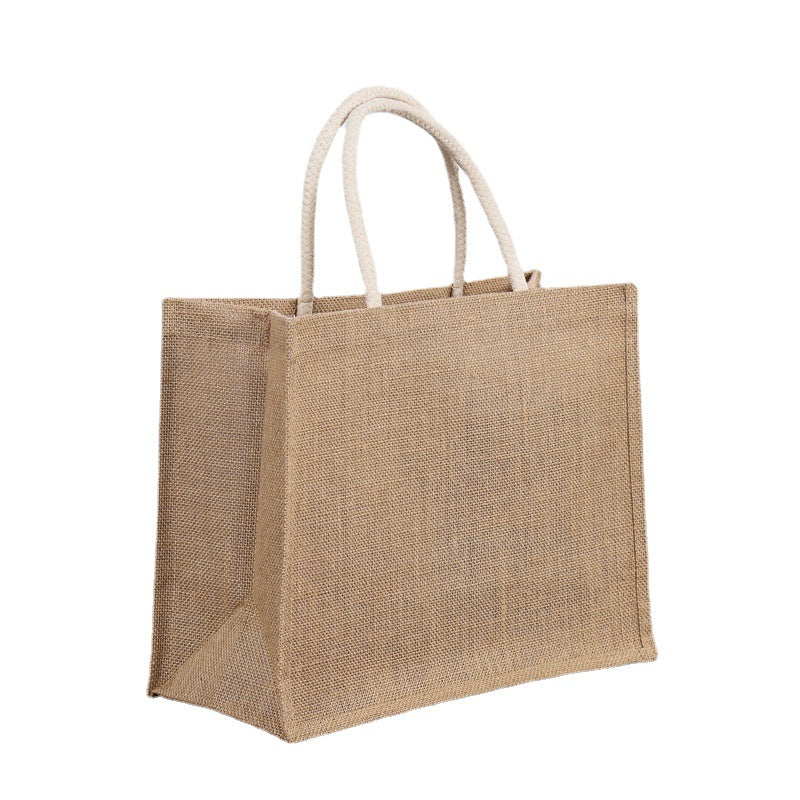 Custom Logo Vintage linen tote bag | Premium Corporate Gifts and Promotional Gifts