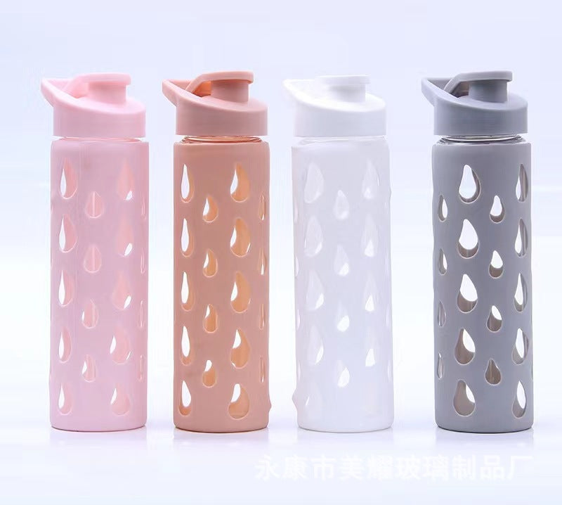 Custom Logo Fashionable Water Drop Glass Bottles | Premium Corporate Gifts and Promotional Gifts