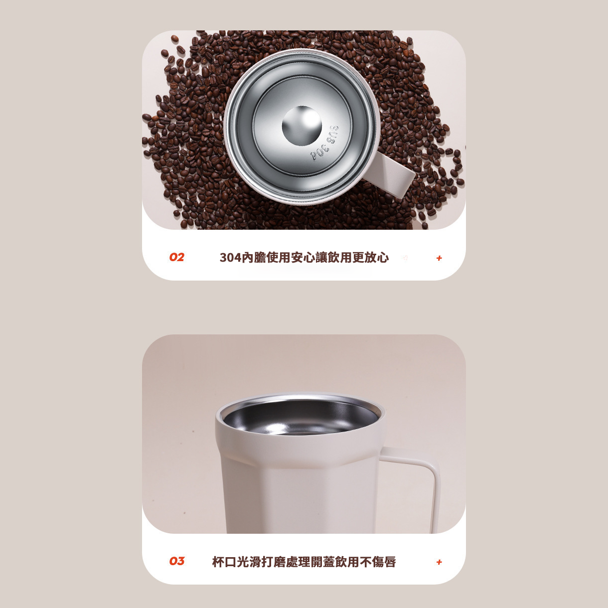 Custom Logo Portable Handle Stainless Steel Cup | Premium Corporate Gifts and Promotional Gifts