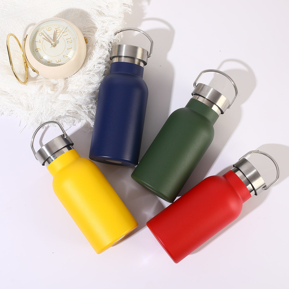 Custom Logo Colorful stainless steel hand-held water bottle | Premium Corporate Gifts and Promotional Gifts