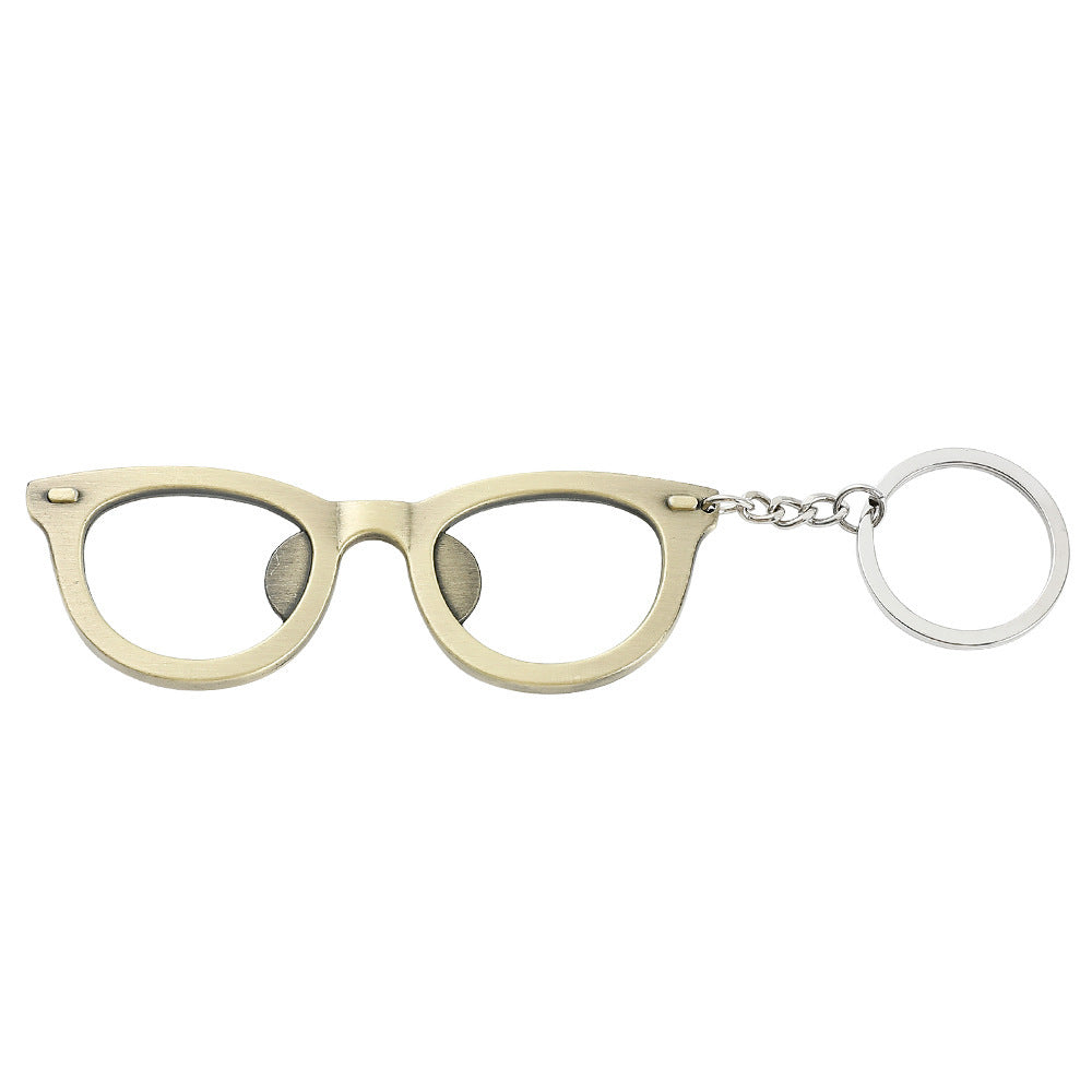 Custom Logo Glasses Bottle Opener Keychain | Premium Corporate Gifts and Promotional Gifts