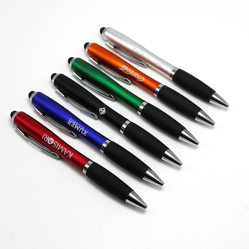 Custom Logo Sandblasting Bright Touch Advertising Ballpoint Pen | Premium Corporate Gifts and Promotional Gifts