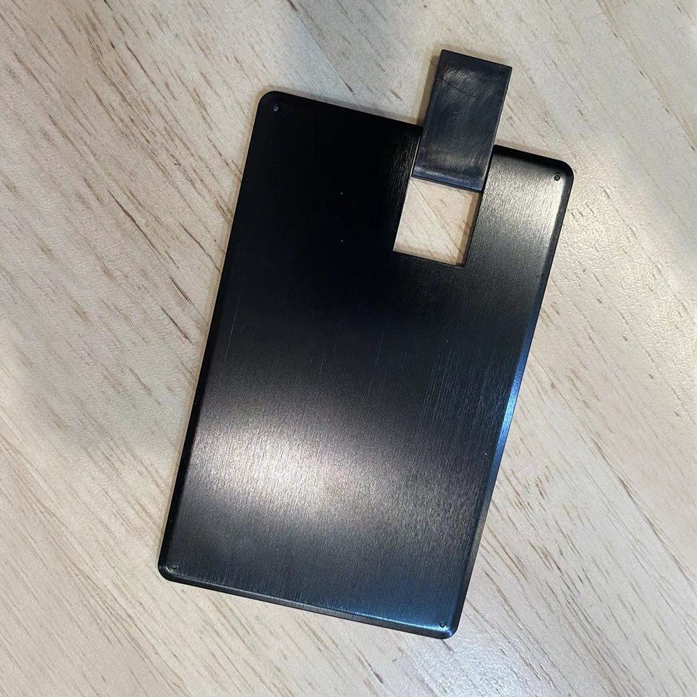 Custom Logo Thin and light metal business card flash drive | Premium Corporate Gifts and Promotional Gifts