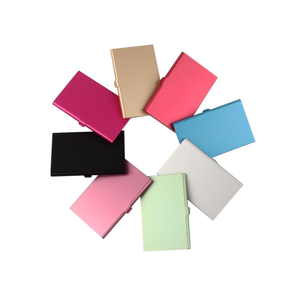 Custom Logo Metal Matte Fashion Business Card Holder | Premium Corporate Gifts and Promotional Gifts
