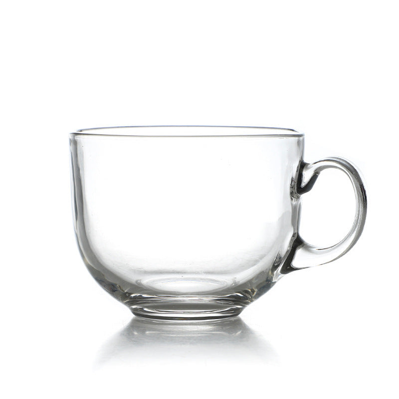 Custom Logo Glass Arc Milk Coffee Cup | Premium Corporate Gifts and Promotional Gifts