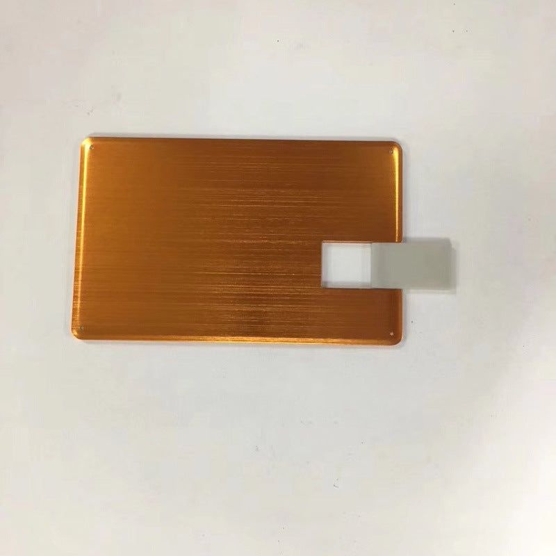 Custom Logo Thin and light metal business card flash drive | Premium Corporate Gifts and Promotional Gifts
