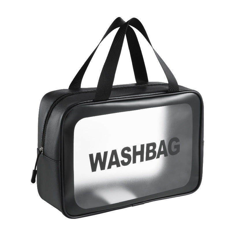 Custom Logo Black Travel Capacity Portable Toiletry Bag | Premium Corporate Gifts and Promotional Gifts