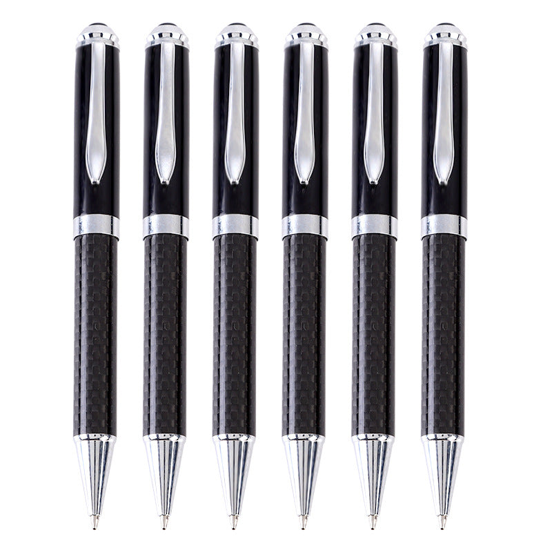 Custom Logo Carbon Fiber Advertising Ballpoint Pen | Premium Corporate Gifts and Promotional Gifts