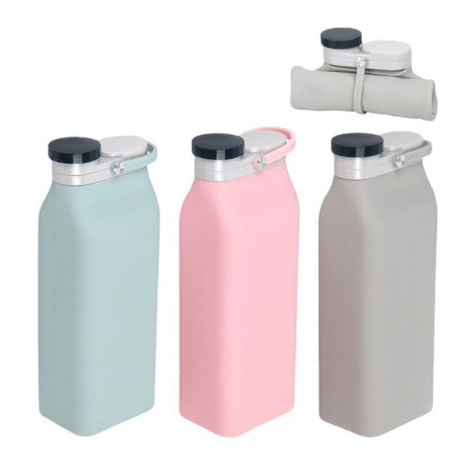 Custom Logo Outdoor Sports Portable Silicone Folding Water Bottle | Premium Corporate Gifts and Promotional Gifts