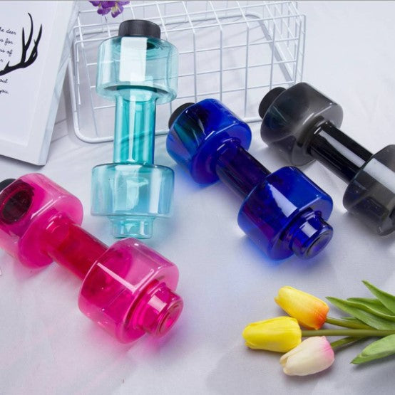 Custom Logo Creative dumbbell-shaped water bottle | Premium Corporate Gifts and Promotional Gifts