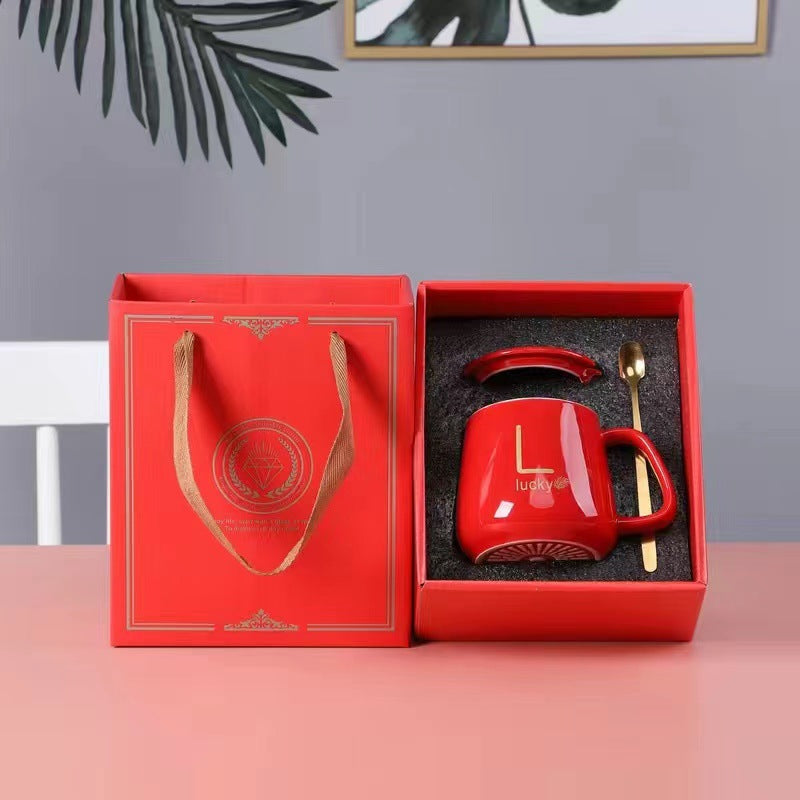 Custom Logo Textured Mug Rope Gift Set | Premium Corporate Gifts and Promotional Gifts