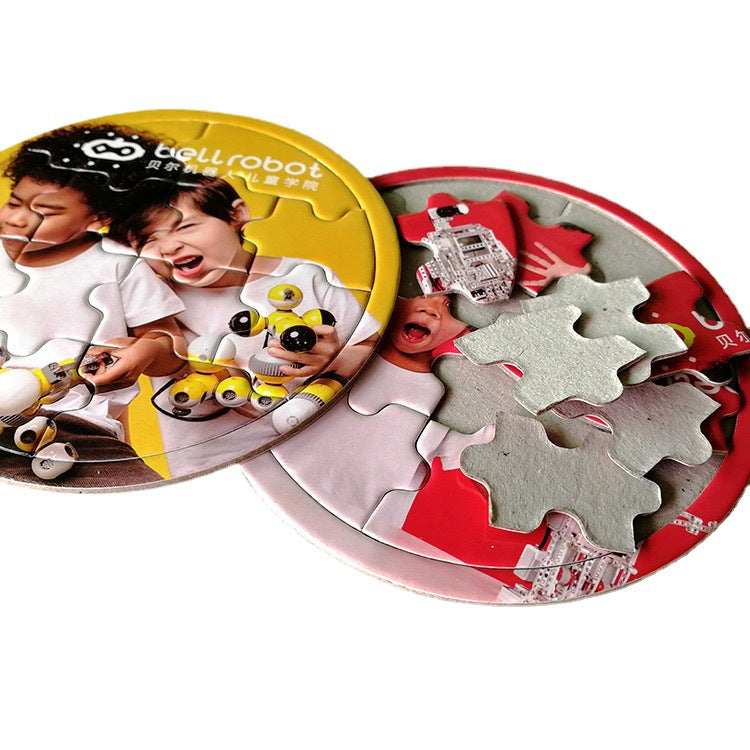 Custom Logo Round Puzzle | Premium Corporate Gifts and Promotional Gifts