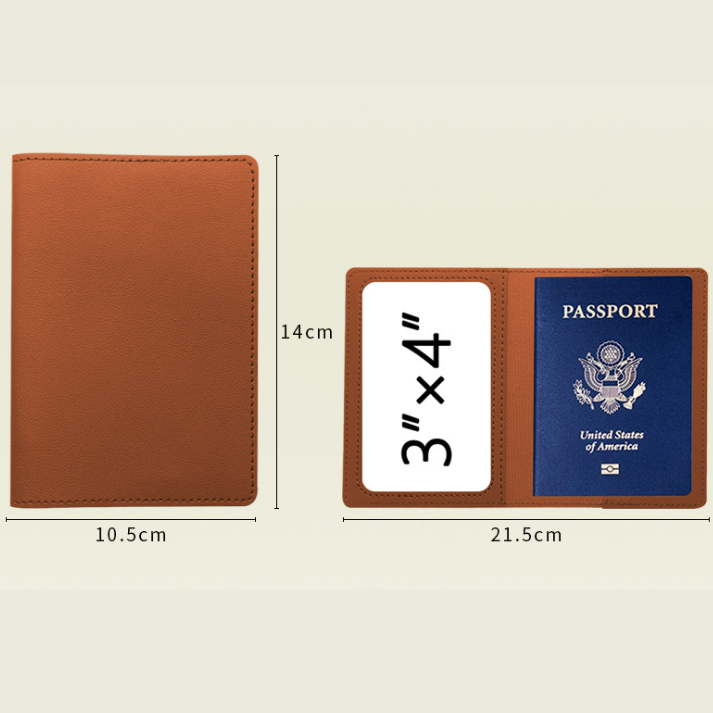 Custom Logo PU leather passport cover | Premium Corporate Gifts and Promotional Gifts