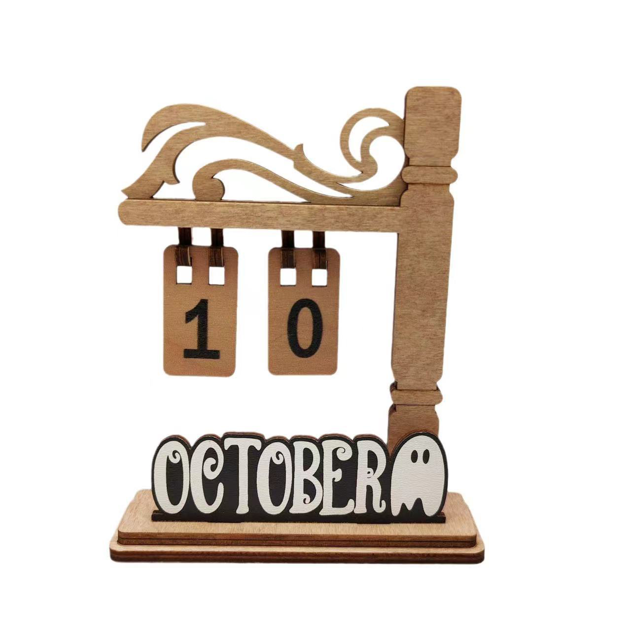 Custom Logo Wooden Perpetual Calendar | Premium Corporate Gifts and Promotional Gifts