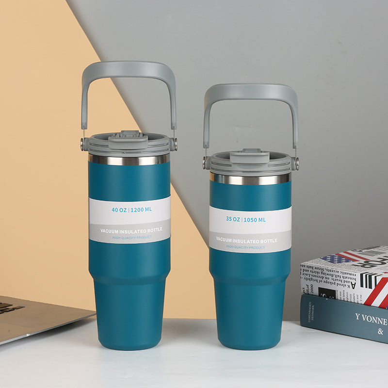 Custom Logo Double Drink Handheld Tumbler Thermos Mug | Premium Corporate Gifts and Promotional Gifts