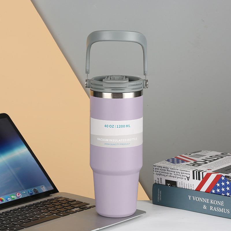 Custom Logo Double Drink Handheld Tumbler Thermos Mug | Premium Corporate Gifts and Promotional Gifts