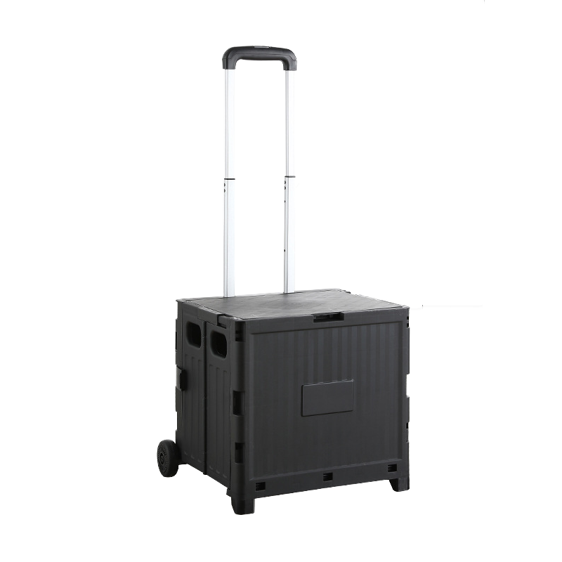 Custom Logo Two-wheel portable folding trolley storage box | Premium Corporate Gifts and Promotional Gifts
