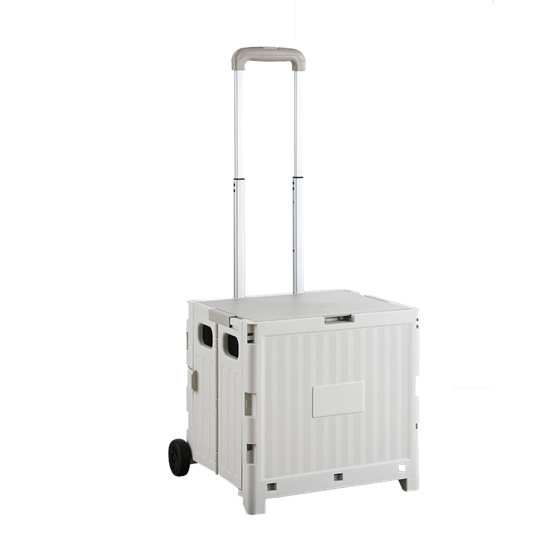 Custom Logo Two-wheel portable folding trolley storage box | Premium Corporate Gifts and Promotional Gifts