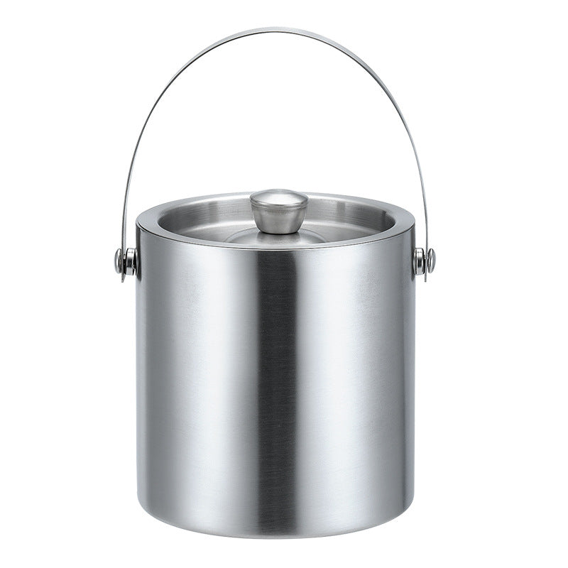 Custom Logo Portable Stainless Steel Ice Bucket 1.6L | Premium Corporate Gifts and Promotional Gifts