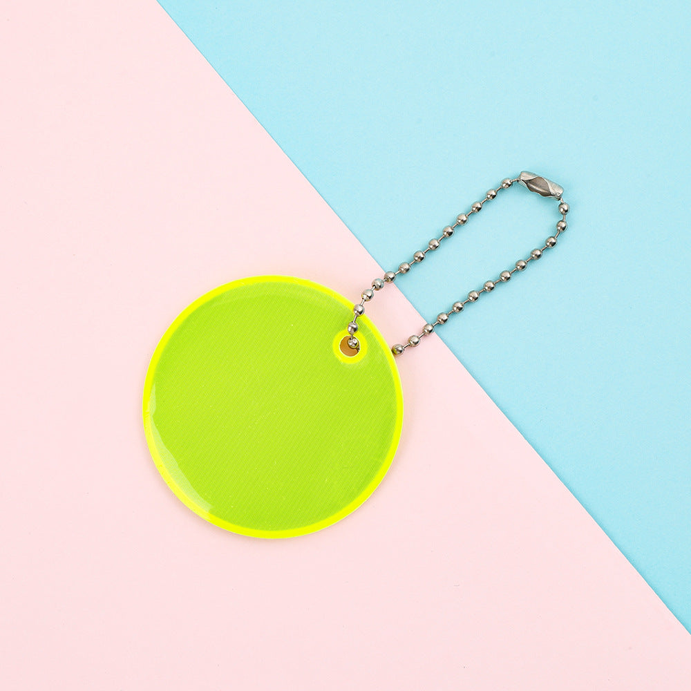 Custom Logo Reflective Disc Pendant | Premium Corporate Gifts and Promotional Gifts