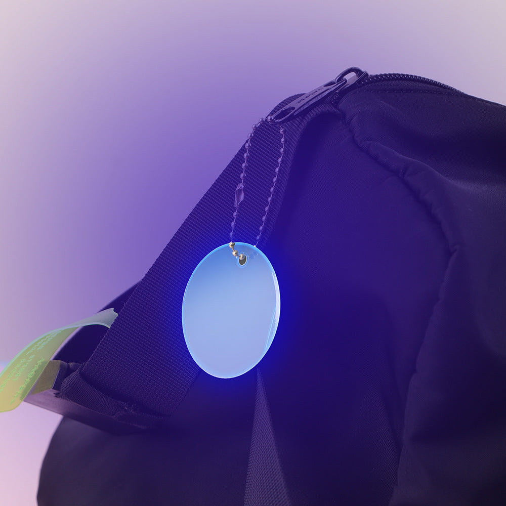 Custom Logo Reflective Disc Pendant | Premium Corporate Gifts and Promotional Gifts