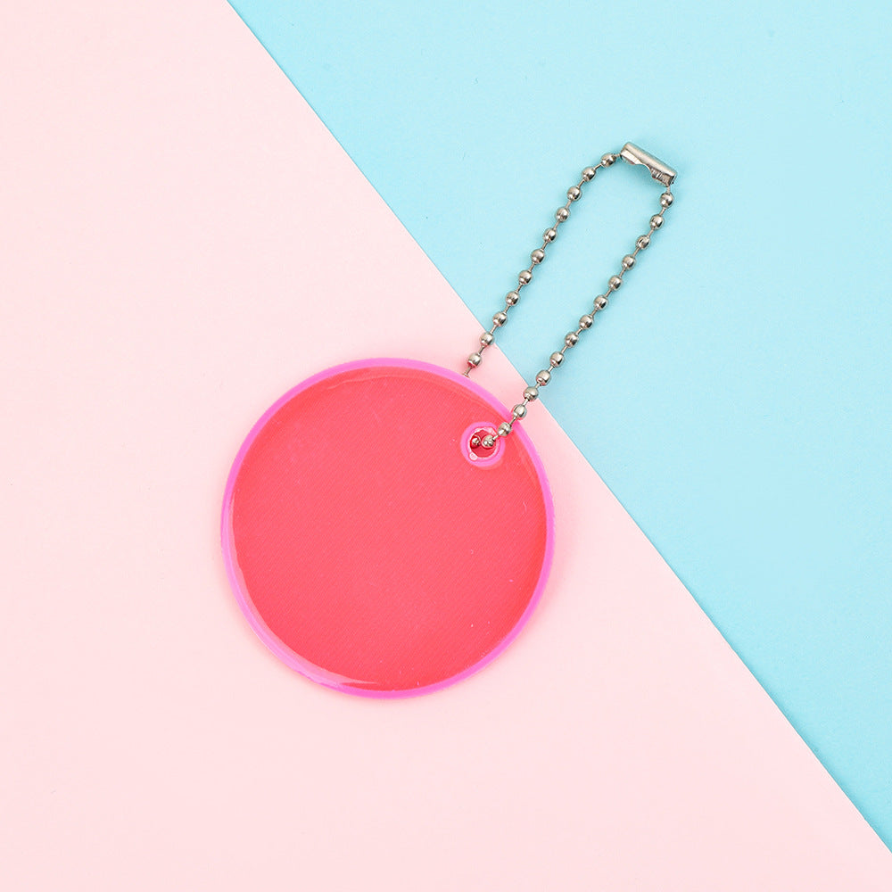 Custom Logo Reflective Disc Pendant | Premium Corporate Gifts and Promotional Gifts