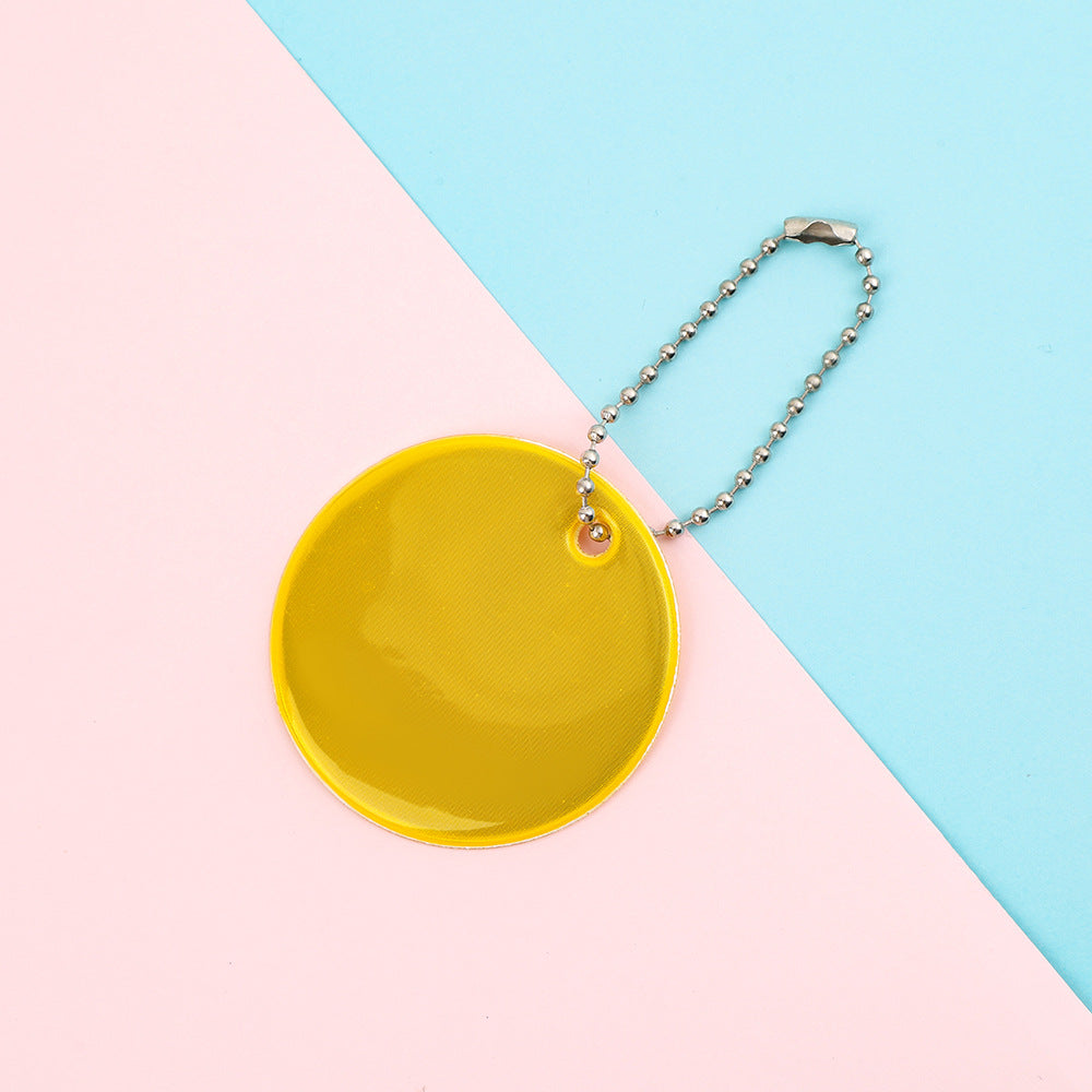 Custom Logo Reflective Disc Pendant | Premium Corporate Gifts and Promotional Gifts