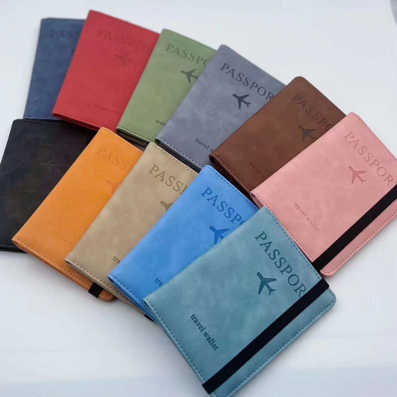 Custom Logo Textured side strap passport sleeve | Premium Corporate Gifts and Promotional Gifts