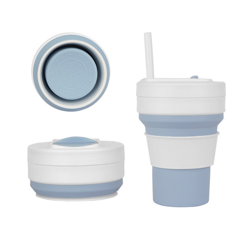 Custom Logo Silicone Folding Water Cup | Premium Corporate Gifts and Custom Gifts